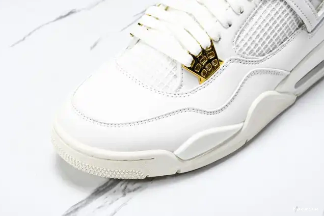 HYPE AQ9129-170 4 Retro Jordan Metallic Gold 0413